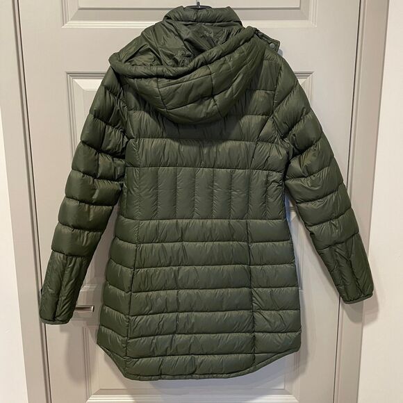 Lole Le Claudia 100% Real Down moss green jacket, size M - Picture 4 of 13